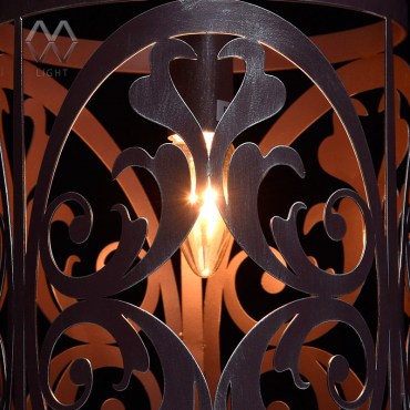 Люстра подвесная MW-Light 249016801 Замок 1x60W E14
